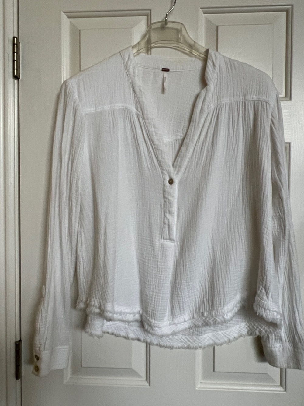 Free people gauzy tops ( 100 % Cotton )